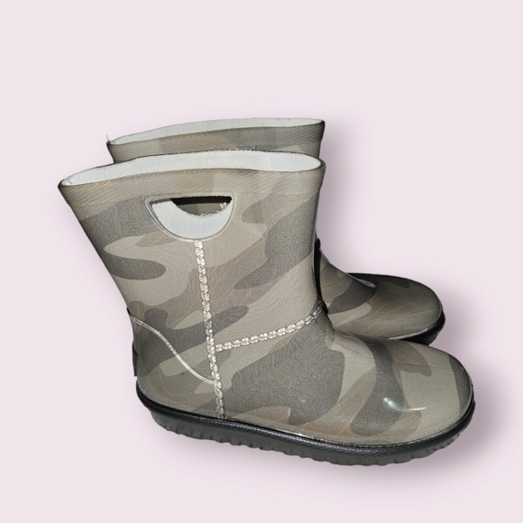 Ugg Rahjee Camo Rainboots Size 12 Unisex - Picture 1 of 12